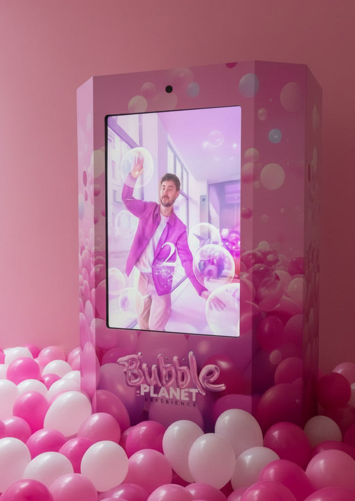 bubble planet ar mirror by mirror experience