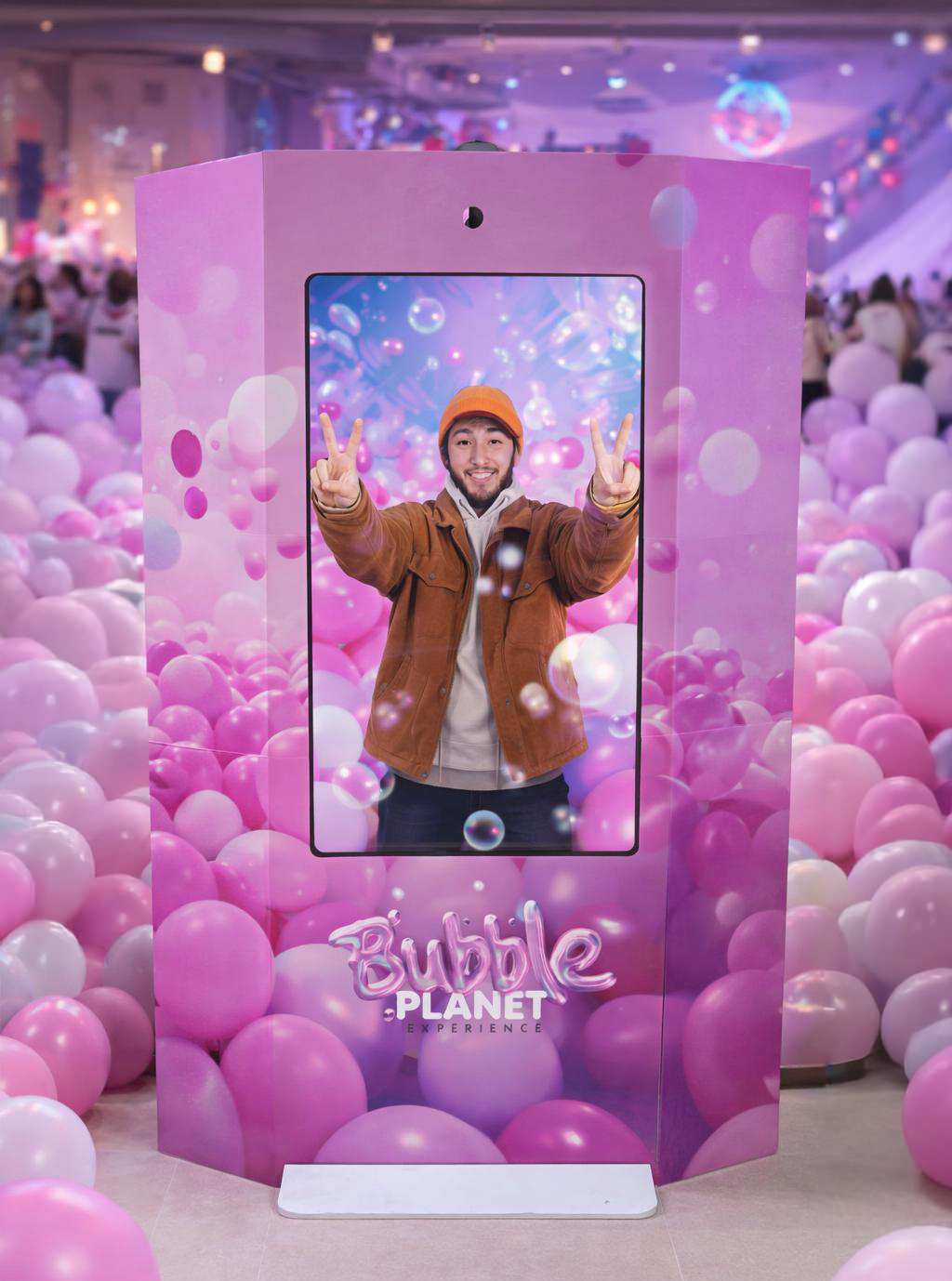 Bubble Planet AR Mirror by Mirror Experience