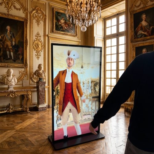 ar mirror 18th century venice museum by mirror experience